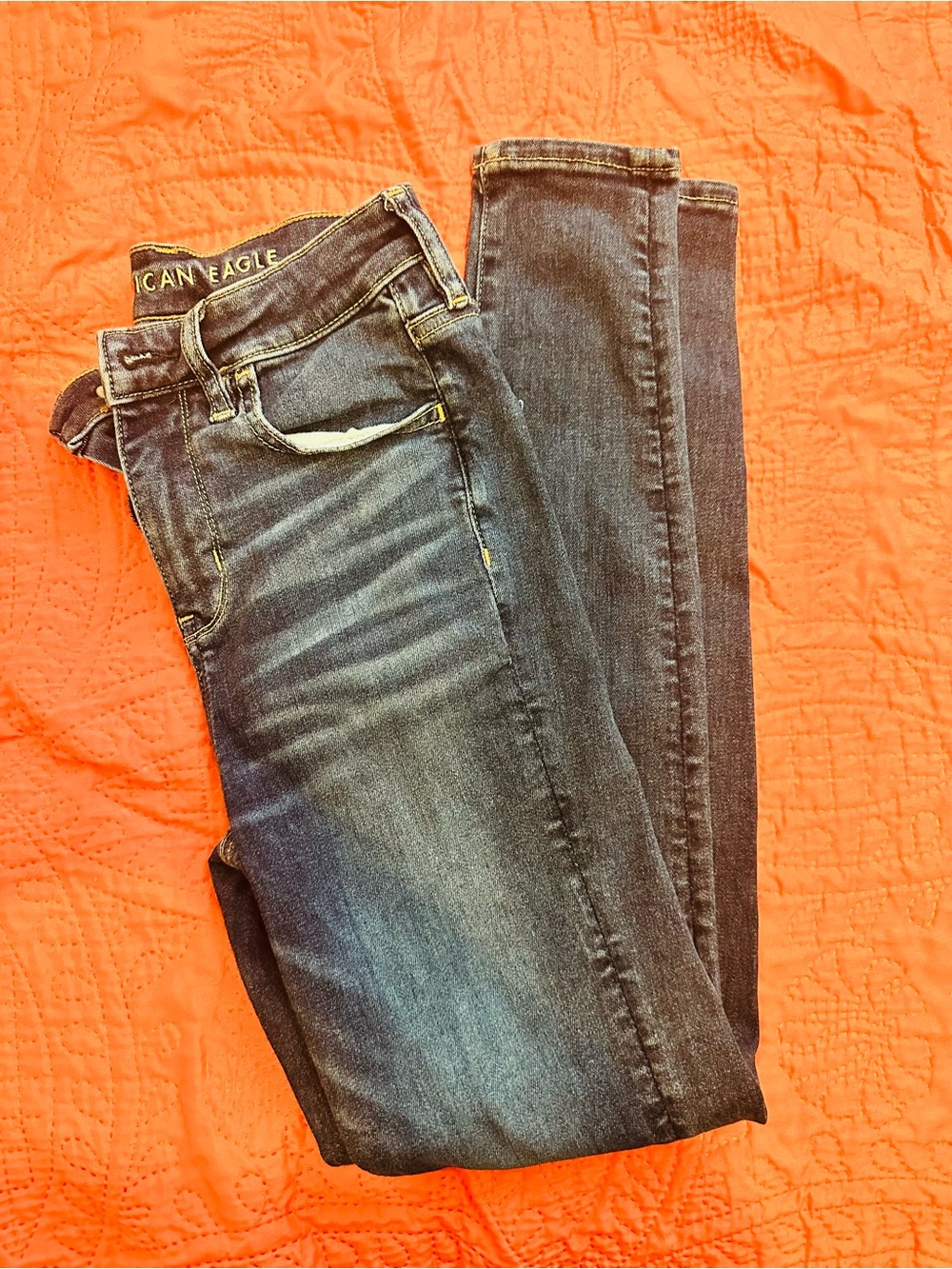 American Eagle Outfitters Women’s Medium Blue Skinny Jeans